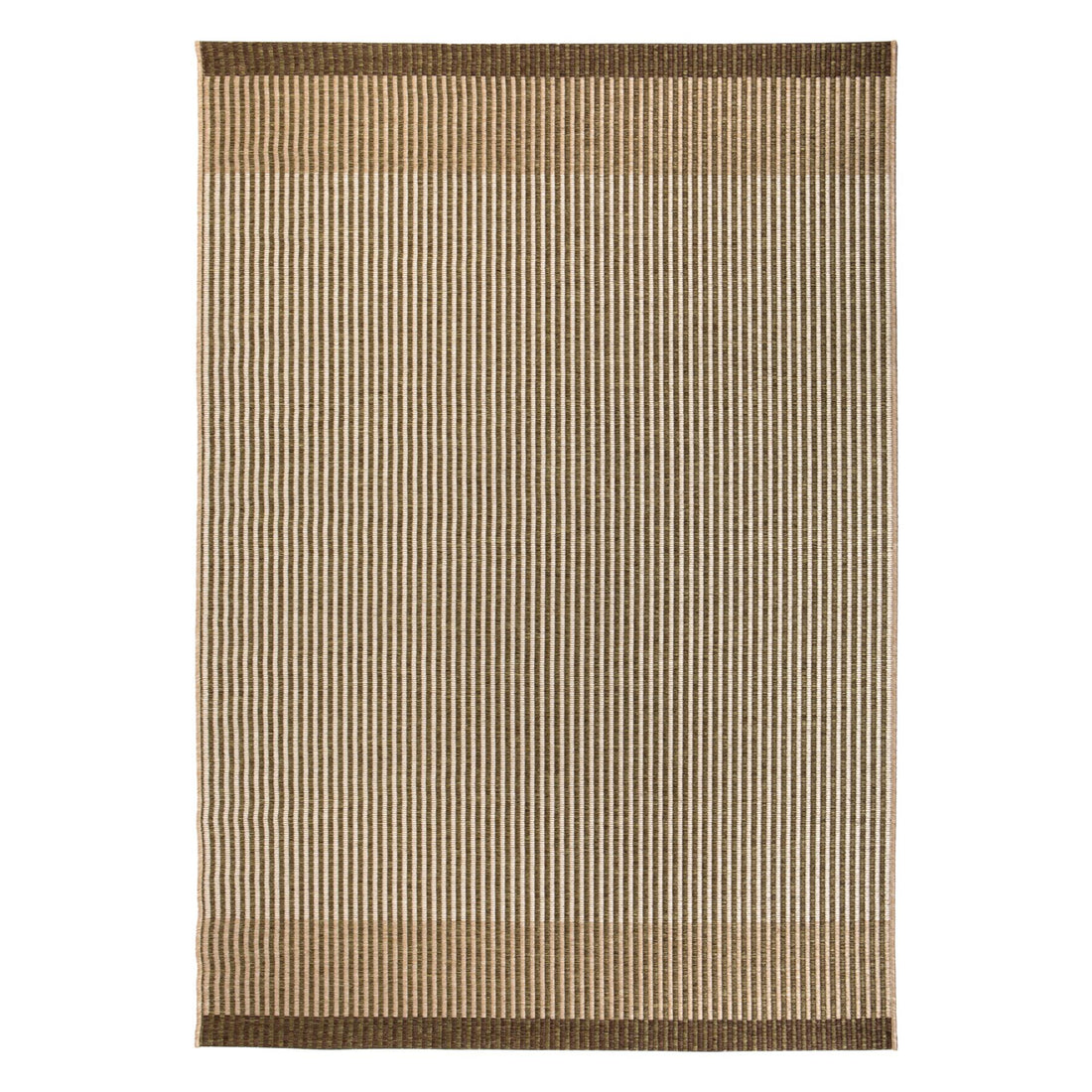 Slava Striped Outdoor Rug - Naturel - 160x230x1cm