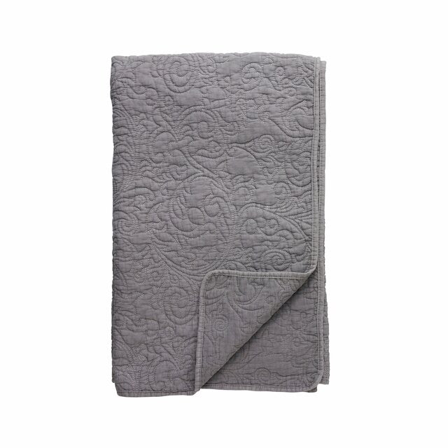 Isabelle Throw - Charcoal Grey