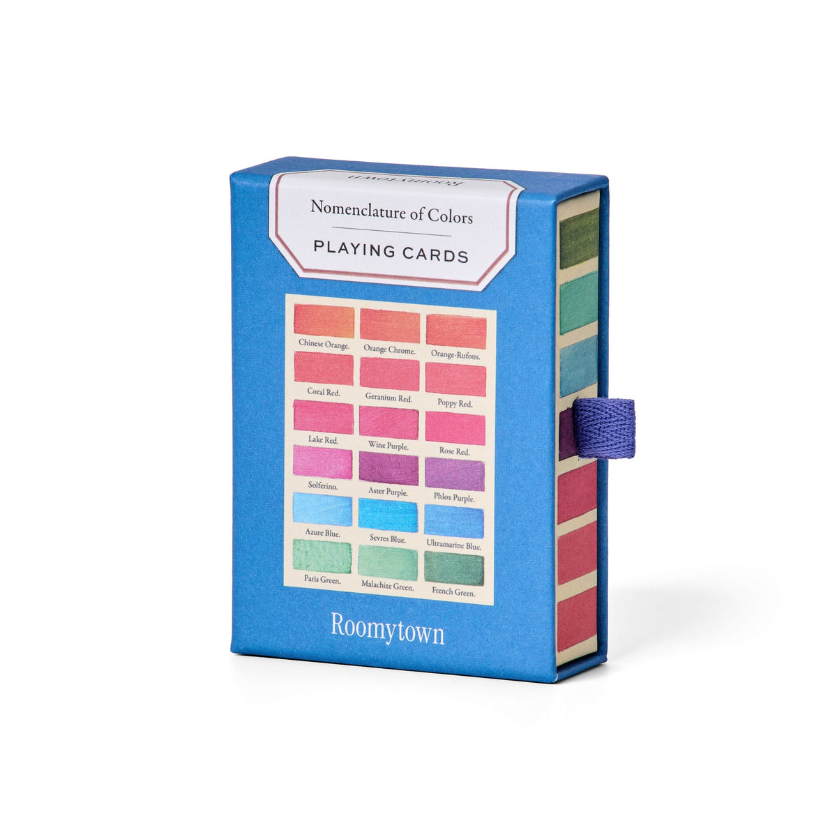 Single Deck Playing Cards | Roomytown. Blue box with &