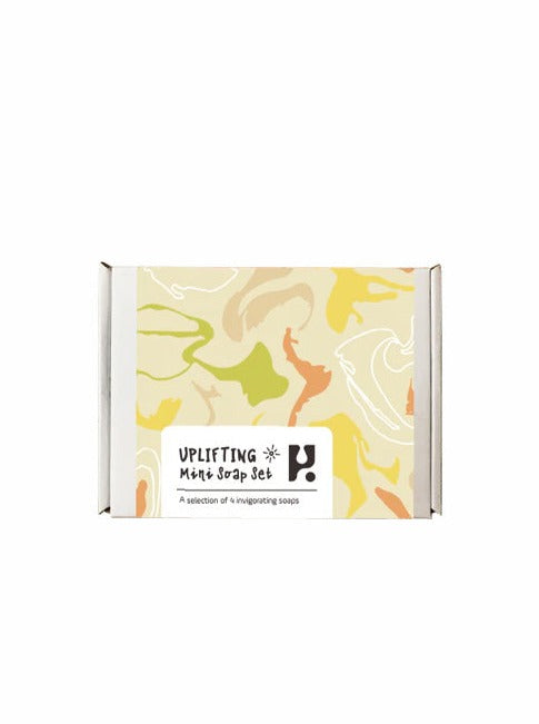 Uplifting Mini Soap Set - x 4 Invigorating Vegan Soaps