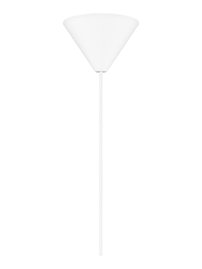 White Cord Set E27-60w 2.1 Meter Textile Cord for All Vita Lamps