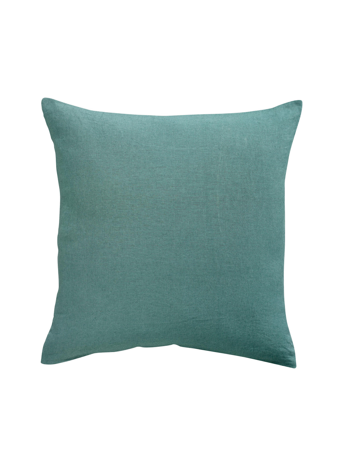 Zeff Stonewashed Linen Square Pillowcase Pair - Prusse