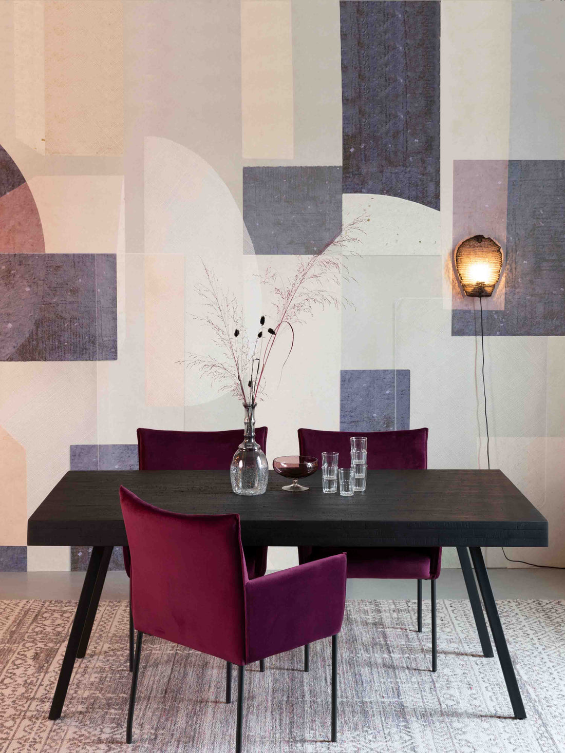 Christie Dining Table in Black - 4 sizes available