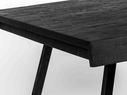 Christie Dining Table in Black - 4 sizes available
