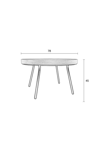 Oak Tray Coffee Table