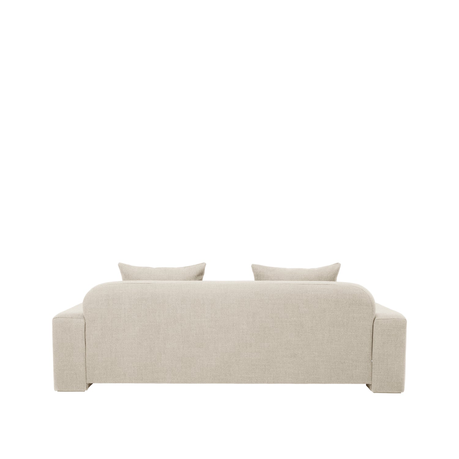 Broste Bay 3 Seater Sofa in Light Beige