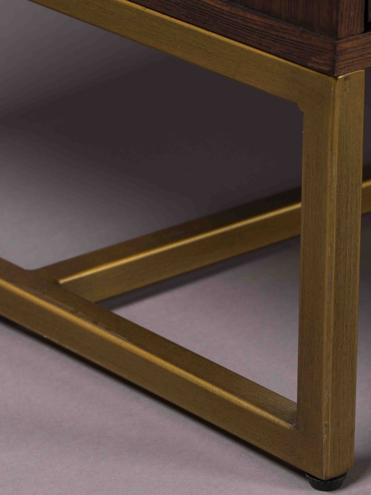 Class Sideboard High - Oak,Brown and Black