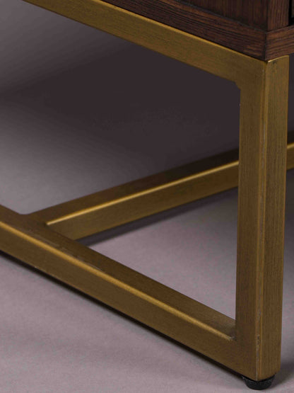 Class Sideboard High - Oak,Brown and Black