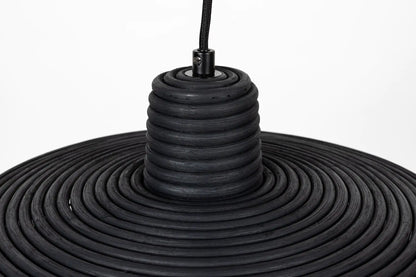 Balance Black Rattan Pendant Lamp - 3 Sizes
