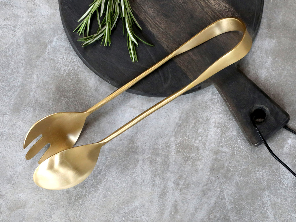 Brass Salad Tongs Lillian Daph