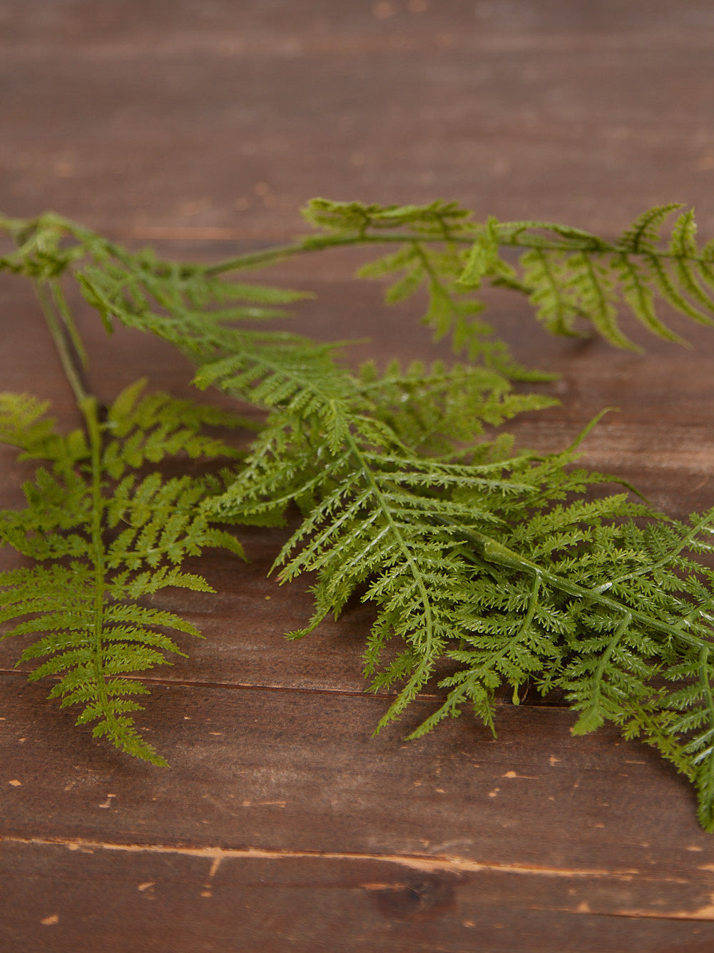 Faux Green Asparagus Fern Spray