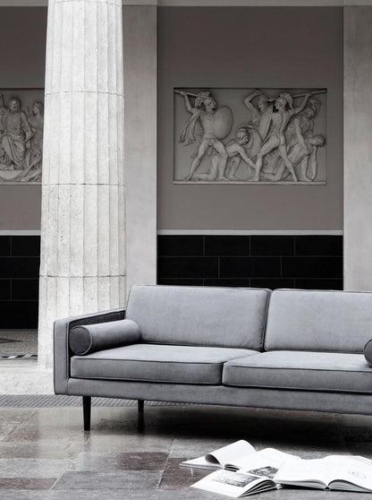 Broste Velvet Wind Sofa in Drizzle