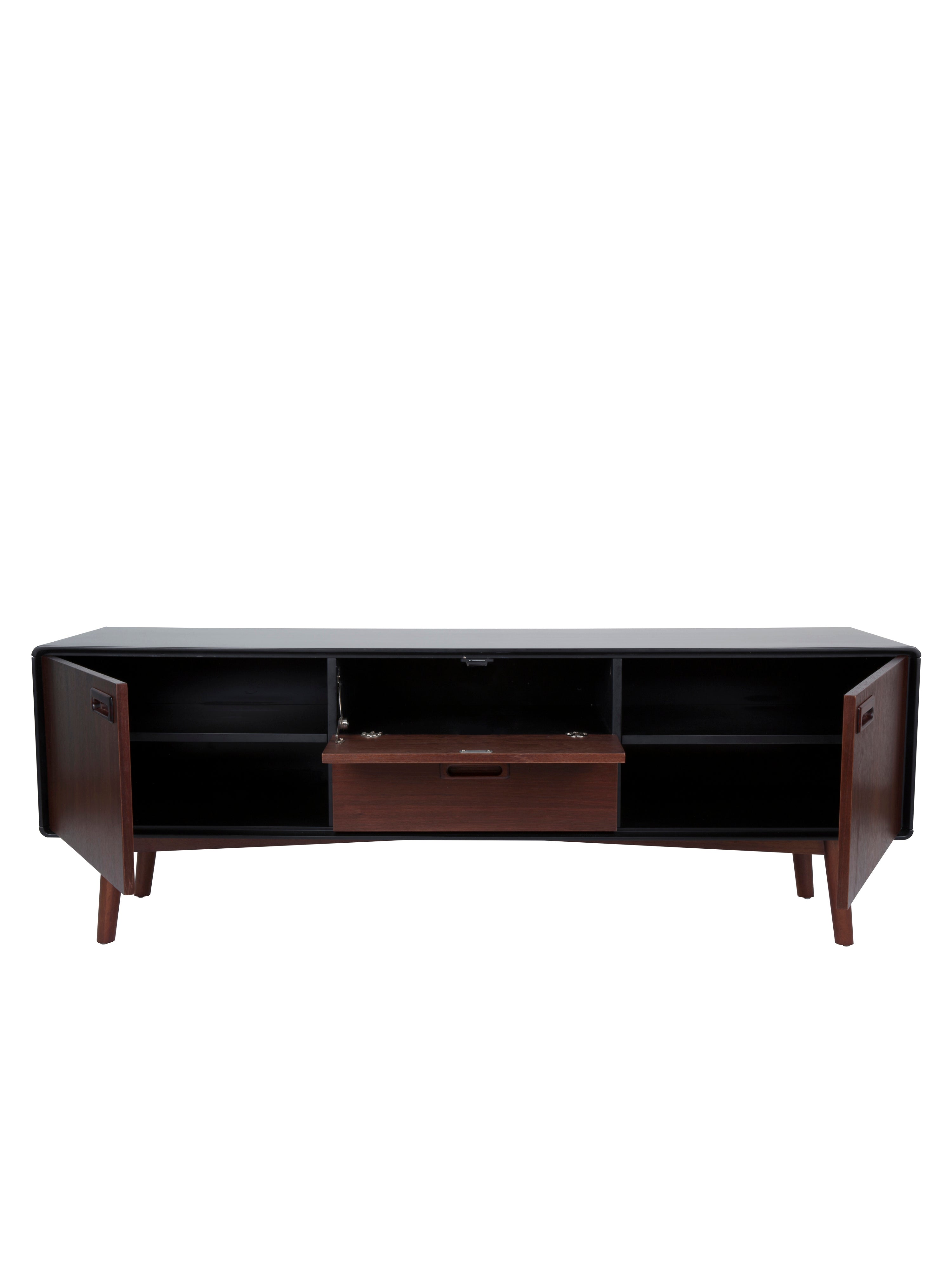 Julian Mid-Century Style Wooden Sideboard - Low