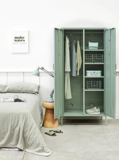 The Twinny Mustard Made Locker in Sage