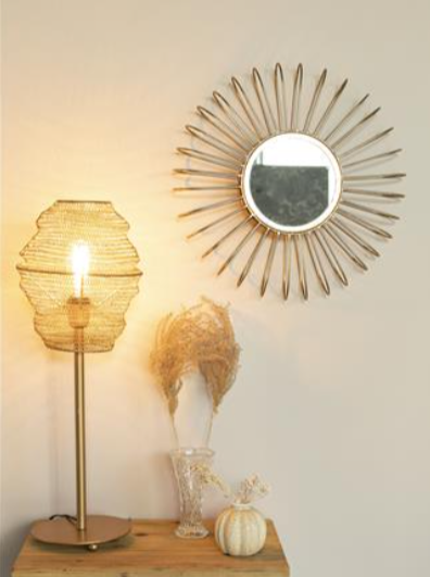 Lena Table Lamp in Brass