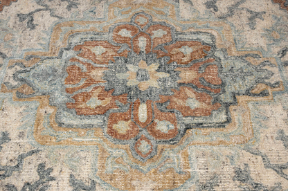 Amori Carpet in Blue/ Brick - (2 sizes available)