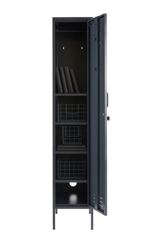 The Skinny Mustard Made Locker in Slate