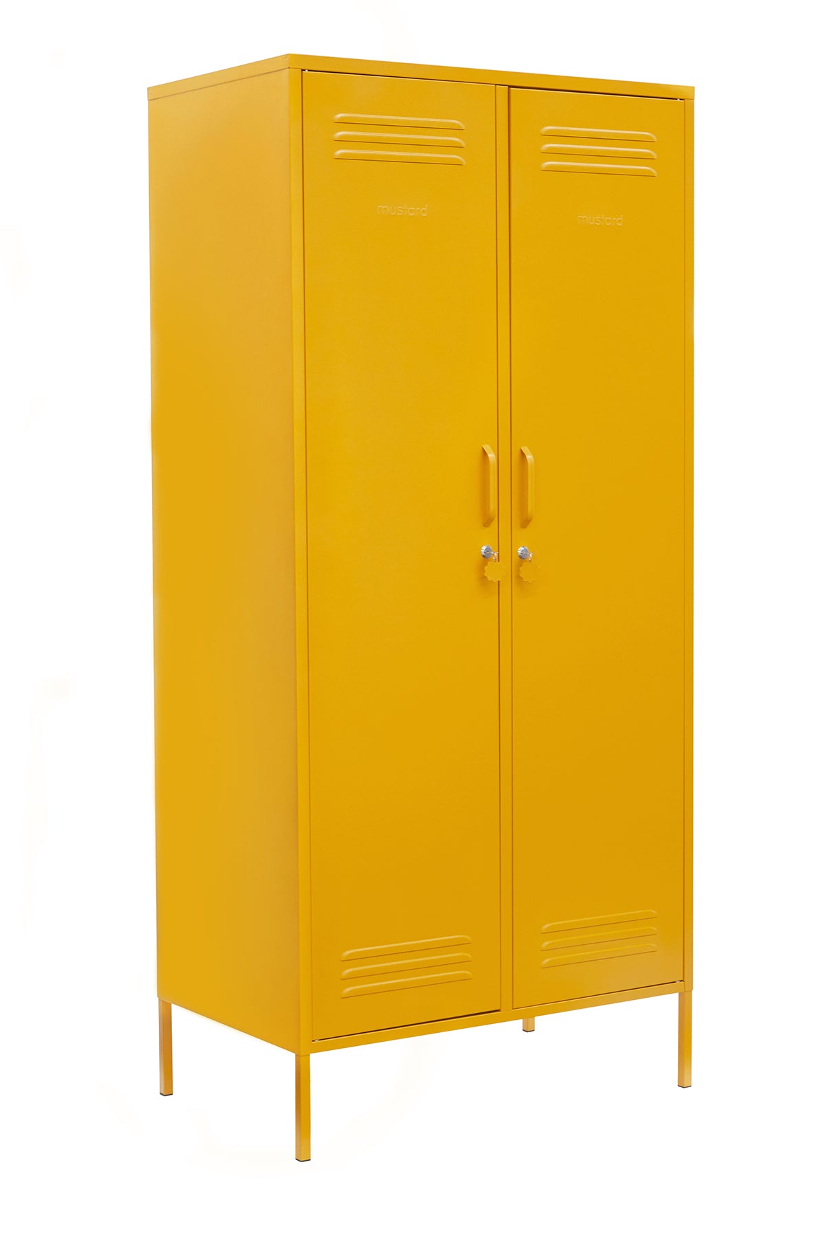 The Twinny Mustard Made Locker in Mustard