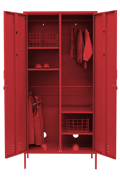 The Twinny Mustard Made Locker in Poppy