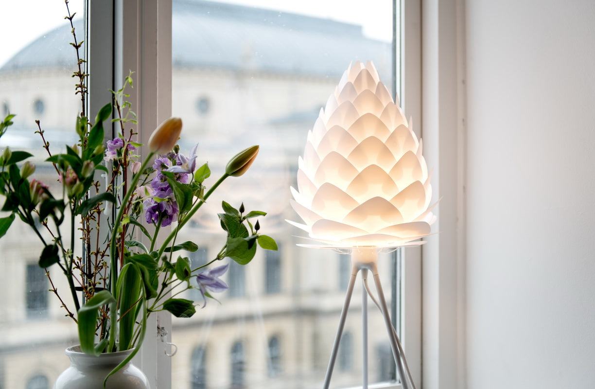 White Table Tripod Base