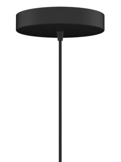Black cord sales light fitting