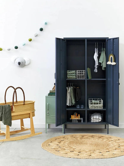 The Twinny Mustard Made Locker in Slate
