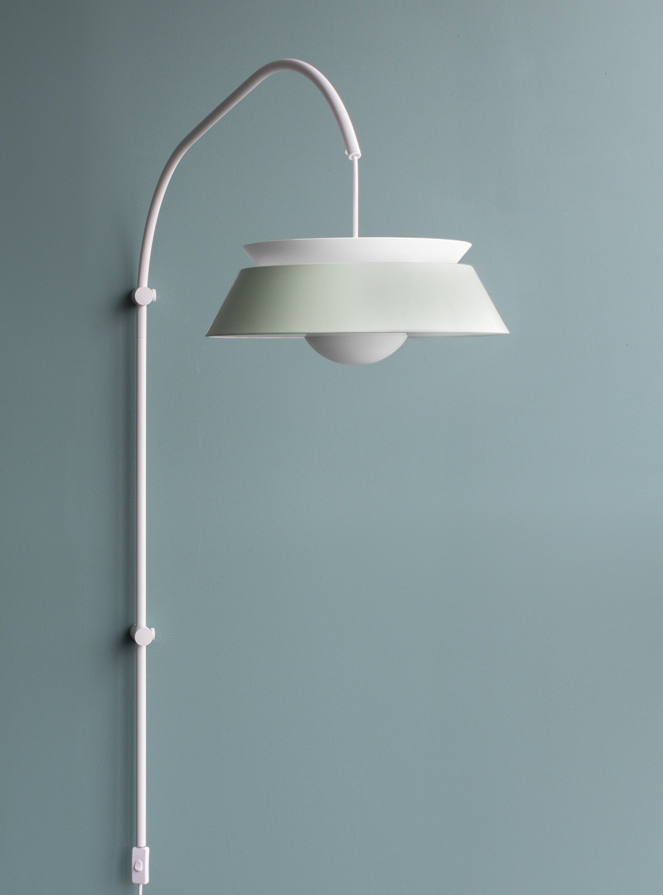 White Willow Single Wall Lamp Fitting