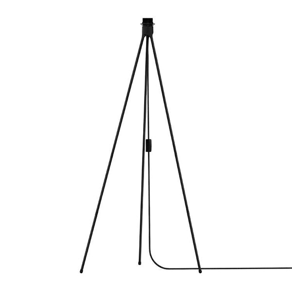 Black Floor Tripod Base