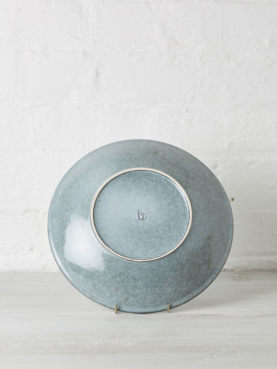 Nordic Sea Large Stoneware Pasta Plate