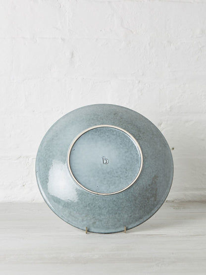 Nordic Sea Large Stoneware Pasta Plate