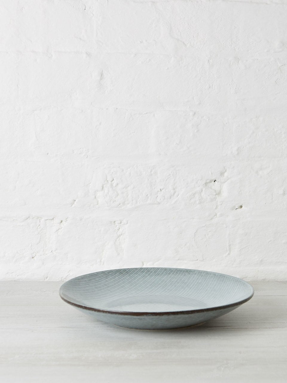Nordic Sea Large Stoneware Pasta Plate