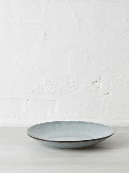 Nordic Sea Large Stoneware Pasta Plate
