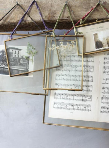 Antique Brass Kiko Frame Portrait 5 X 7 by Nkuku