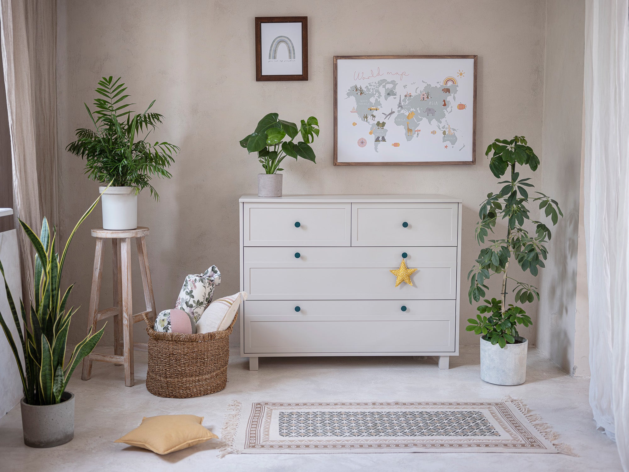 Handmade Vintage Chest of Drawers