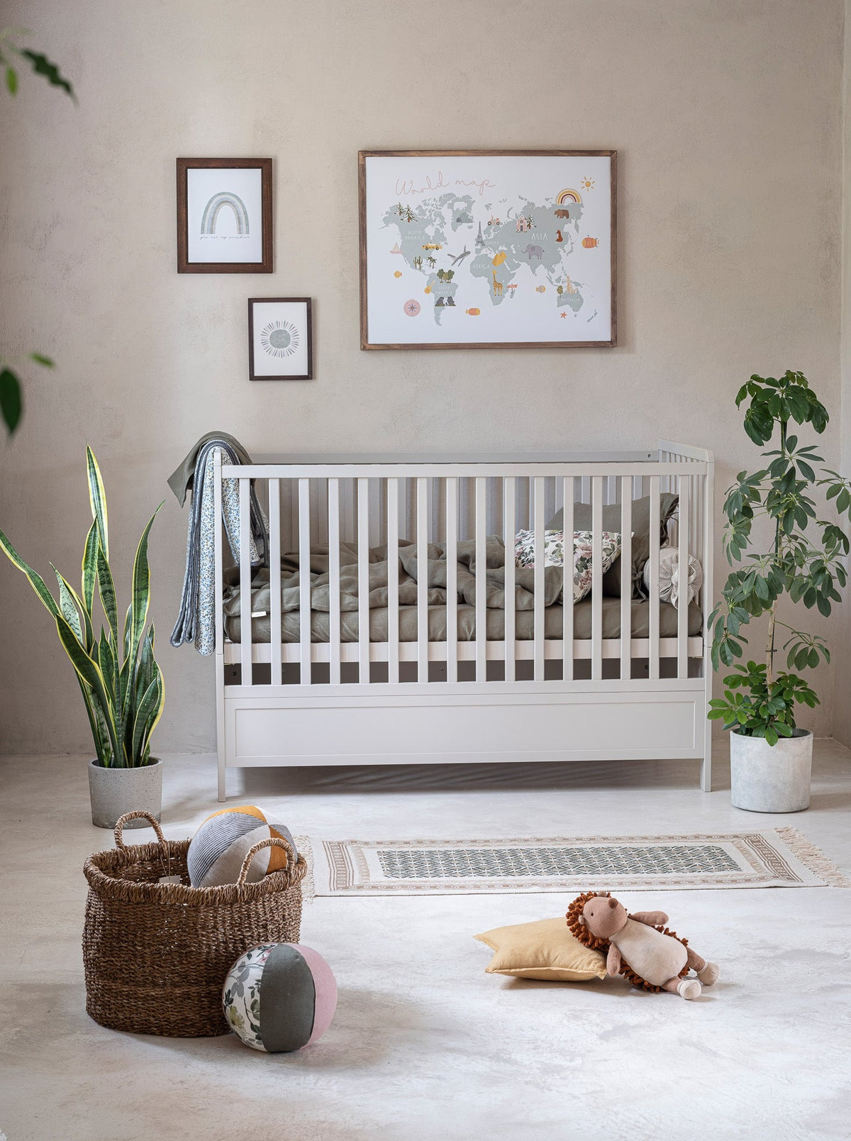 Handmade Vintage Cot Bed 70 x 140cm Lillian Daph